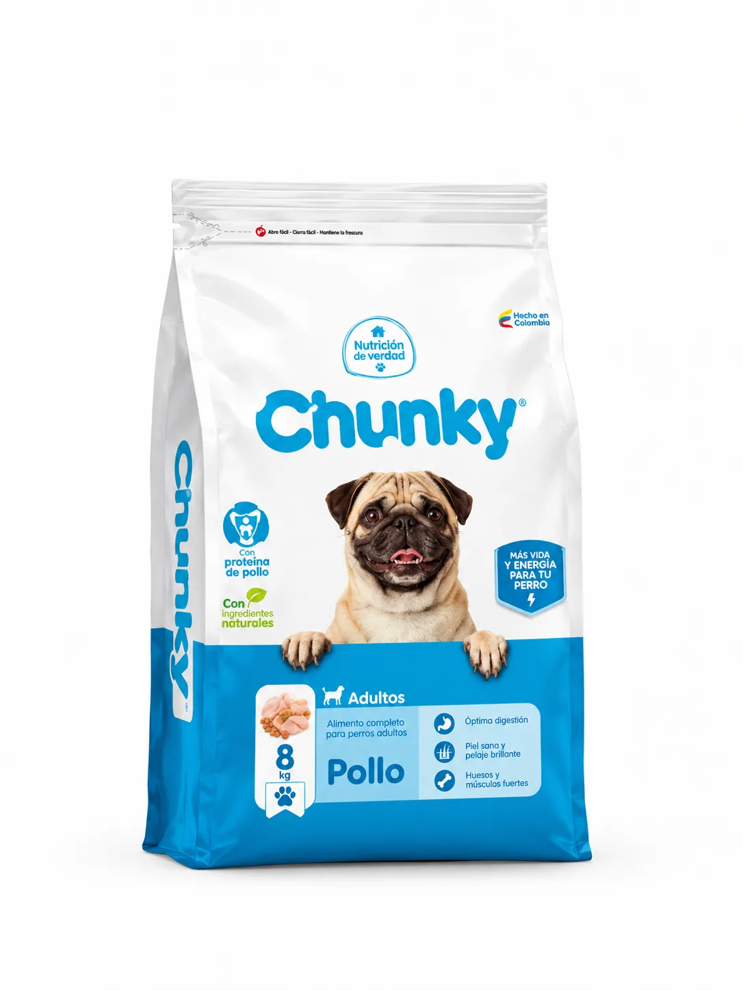 CHUNKY RAZAS PEQUEÑAS X 8 KG