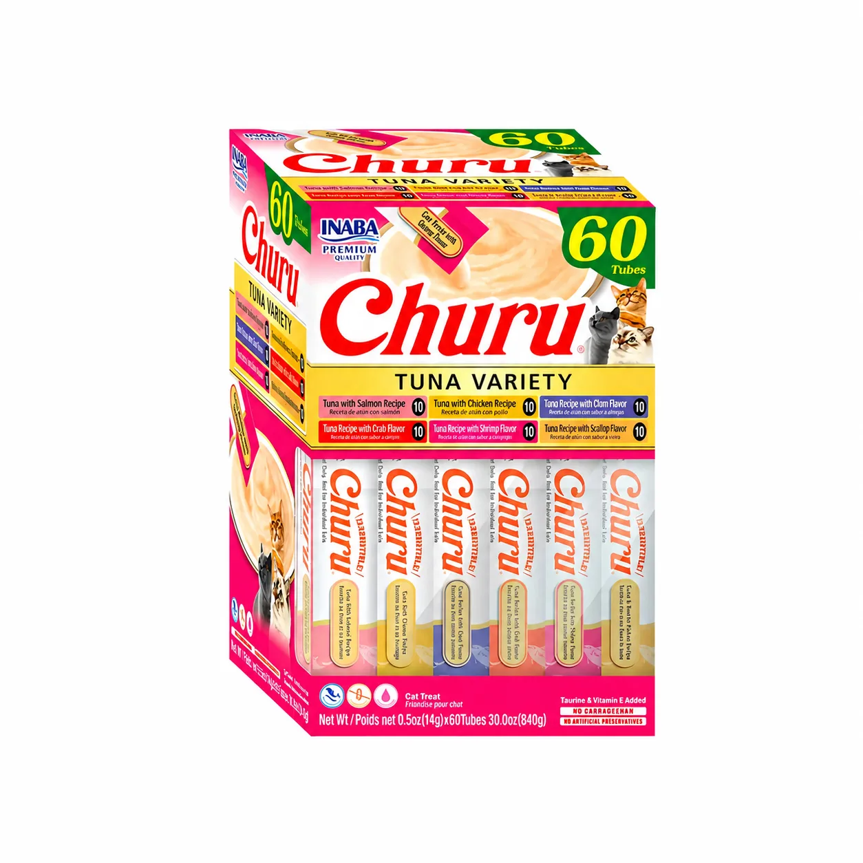 Churu Gatos x  60 Unds