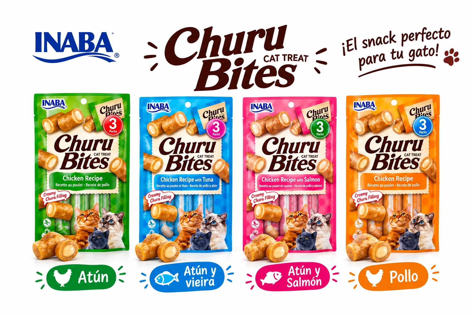 CHURU BITES X 3 UNDS
