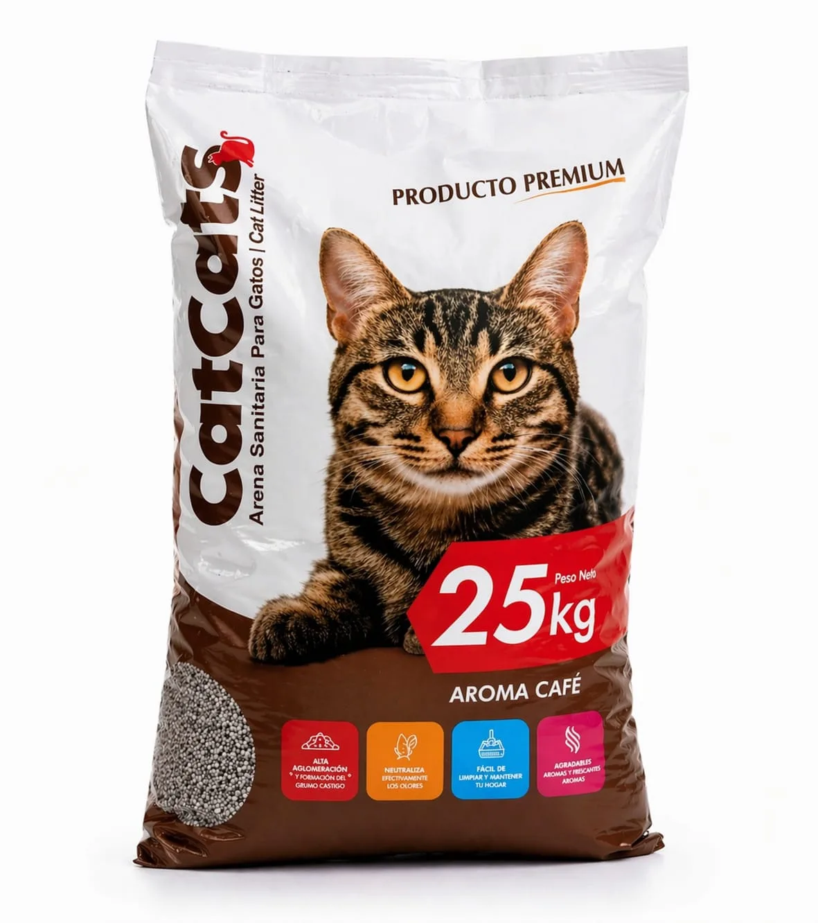 ARENAS SANITARIA CAT CATS AROMA CAFE X 25 KG
