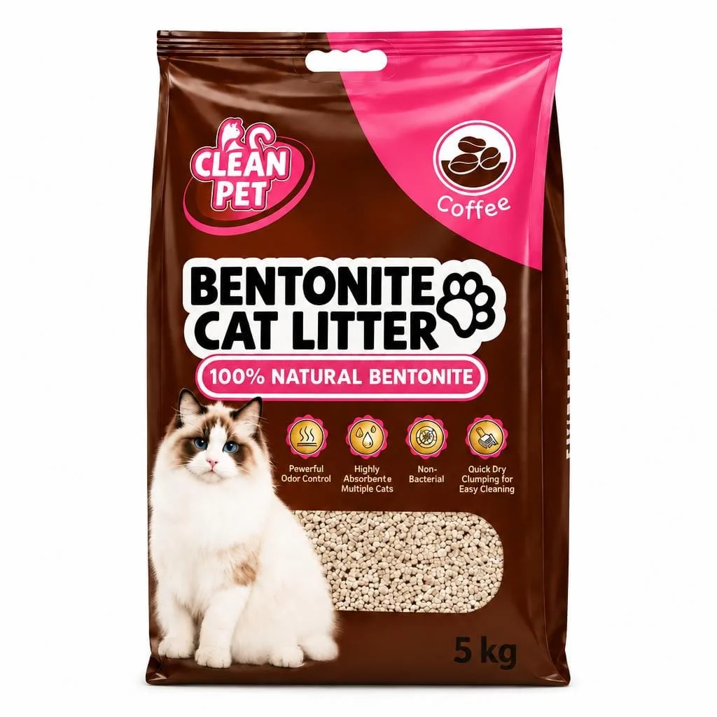 ARENA SANITARIA BENTONITE CAT LITTER x 5 KG CAFE