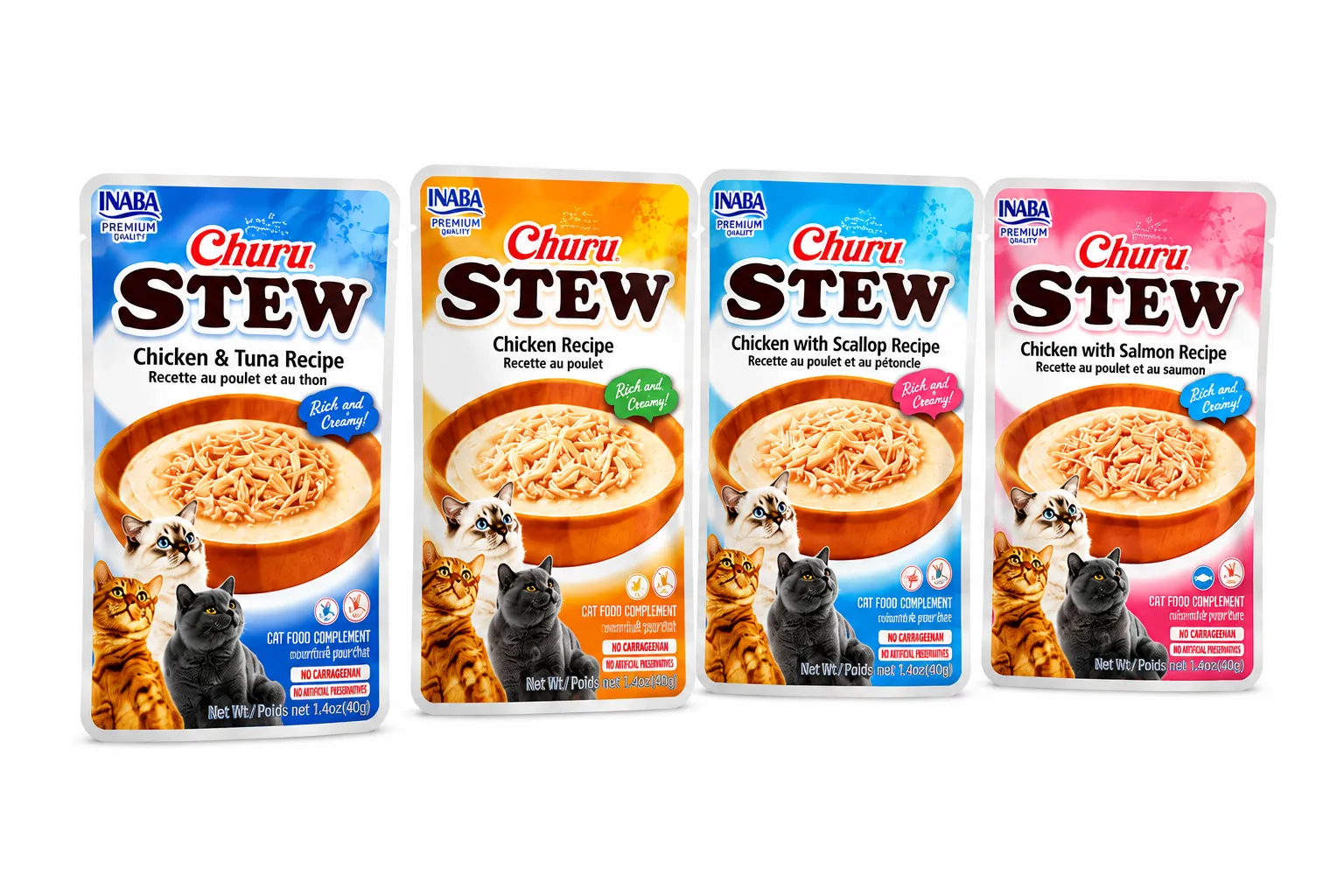 CHURU STEW X 40 GR SABORES SURTIDOS