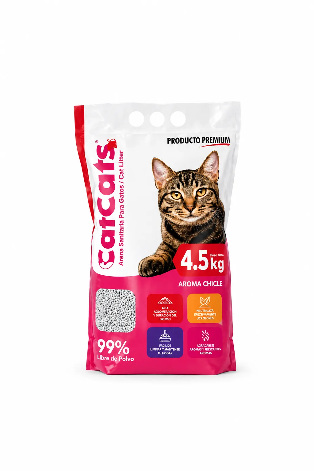 ARENA SANITARIA PARA GATOS
